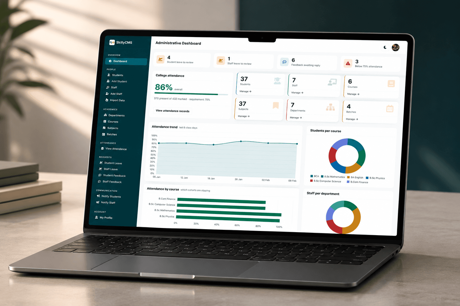 School & College Management System